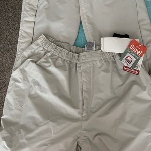 Sorel for Women  Rainstorm Nylon Pants Waterproof and breathable